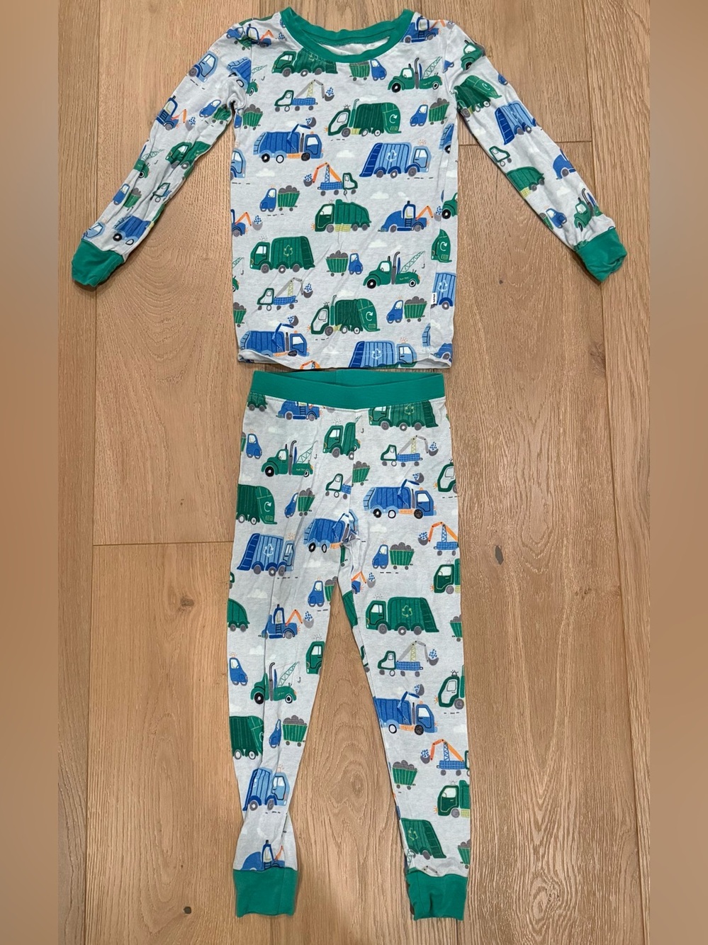 Little Sleepies 3T Clean Up Crew Garbage Truck Pajamas
